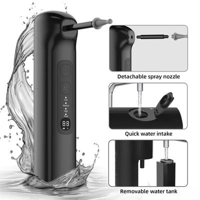 Electric Ear Wax Removal Ear Cleaner with 4 Flush Modes LED Screen USB Rechargeable Ear Cleaning