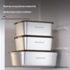Macaiiroos 304 Stainless Steel 3-Piece Food Storage Container Set