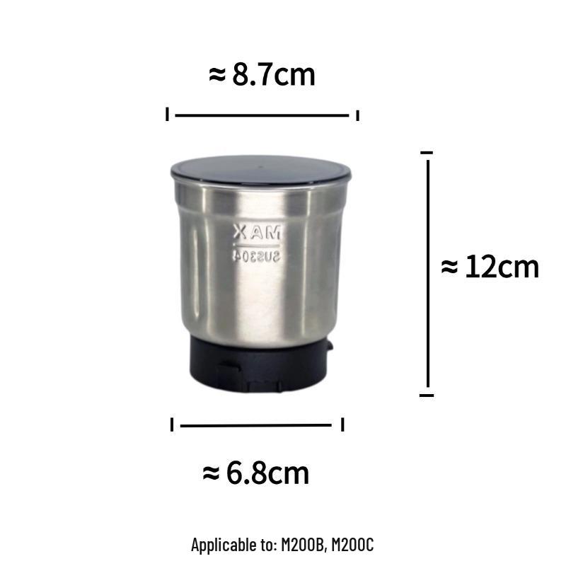 Multi-functional Coffee Bean & Grain Grinder with Flat Blade Options