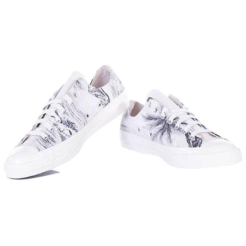 Converse 1970s All Star Casual Comfort Low-top Canvas Shoes for Men and Women in White and Blue