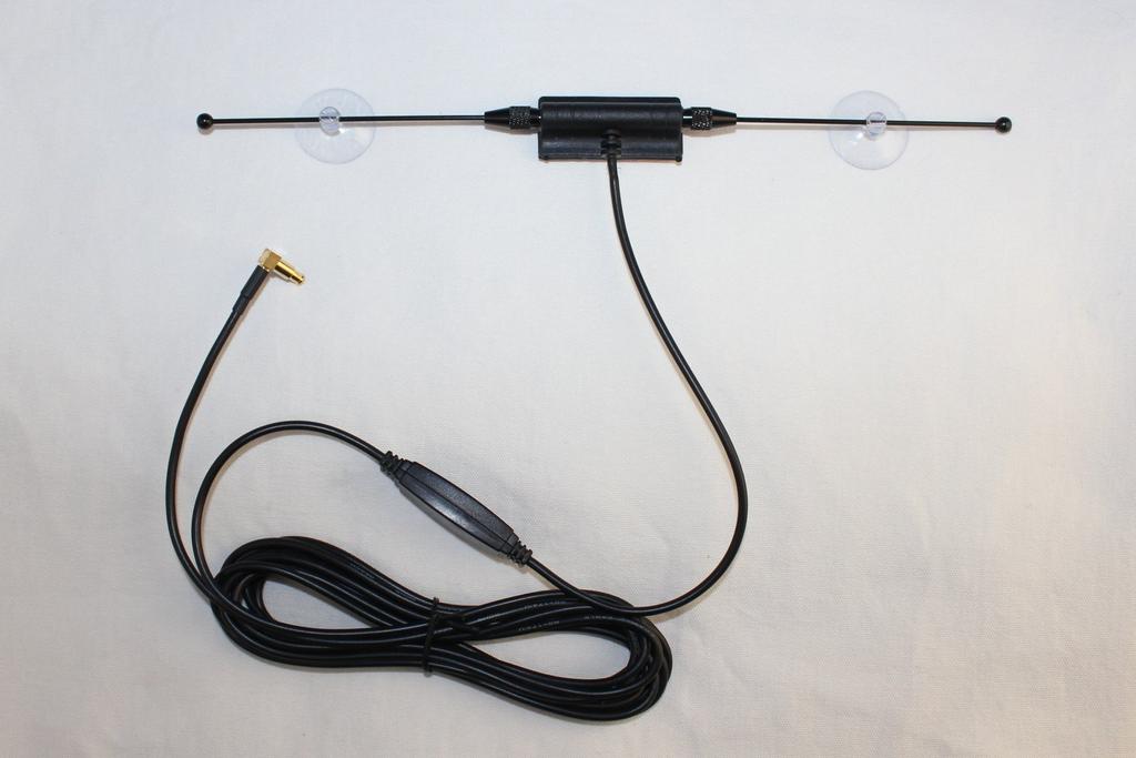 Compatible with Male TV Antennas Number a Suction Cup Type with a Booster for and Also Suitable As a Film Antenna Replacement for and MCX-P (Model
