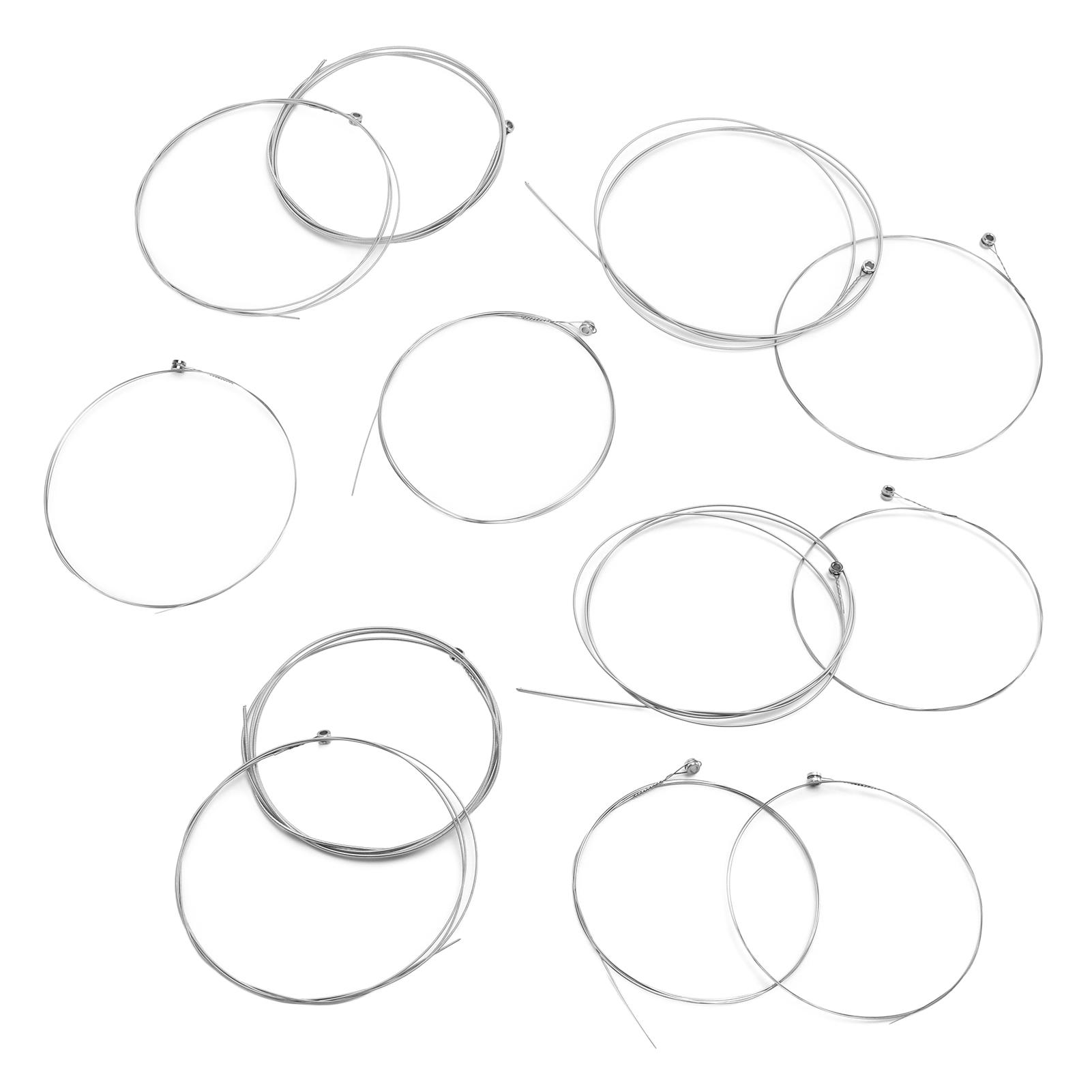 2 комплекта сменных металлических струн для электрогитары E203, аксессуары для струнных инструментов