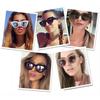 retro cat eye sunglasses fashionable versatile street sunglasses driving sun shading sunglasses outdoor beach party essentials
