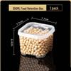 ZISIZ 4-Compartment Food Sample Storage Container Set