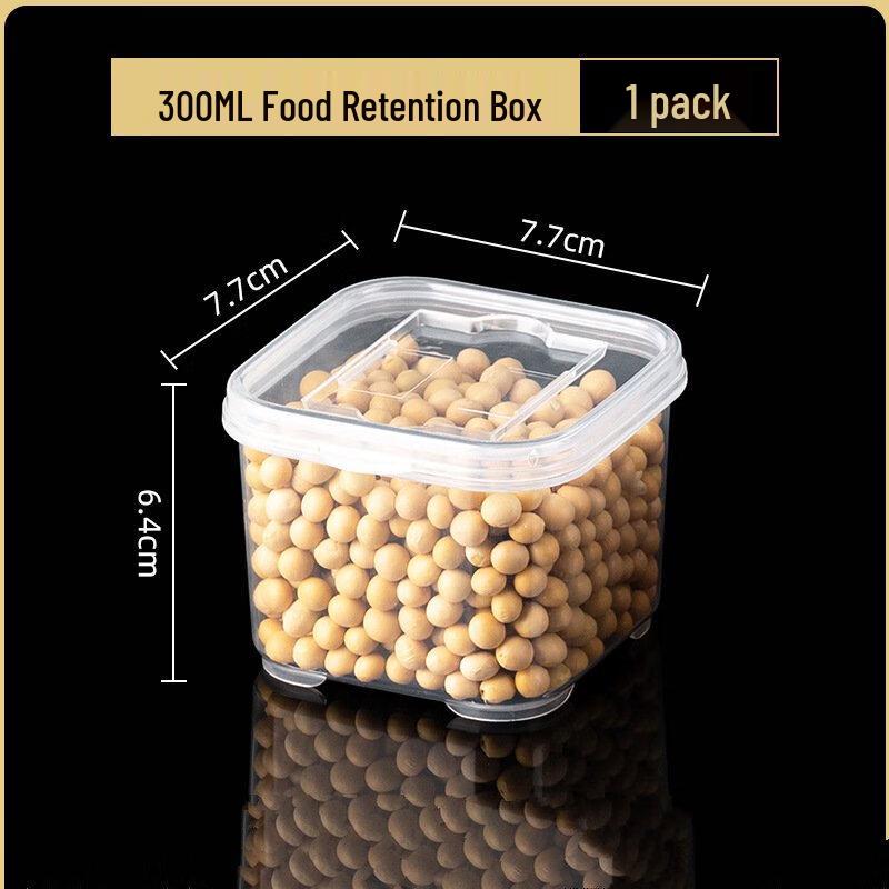ZISIZ 4-Compartment Food Sample Storage Container Set