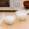 Inomata Chemical Easy Pack for One Serving of Rice, 2-Pack, Clear White, Set of 5