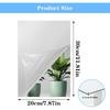 Wall-Mounted Mirror Wall Acrylic Peel Stick On Locker Mirrors Unbreakable Sheet Cut Size Sticky Repair Office Tiles Stickers Tables Ceiling Bedroom