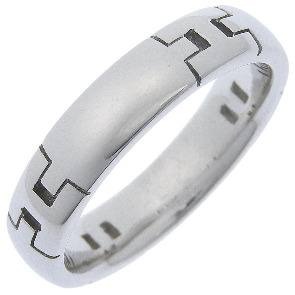 

HERMES Hercules Ring K18 white gold #10.5(US Size) 10.0g mens Used