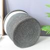 Clothes Storage Basket Woven Storage Basket Round Storage Storage Basket Cotton Rope Woven Handmade Foldable Dirty Clothes Basket