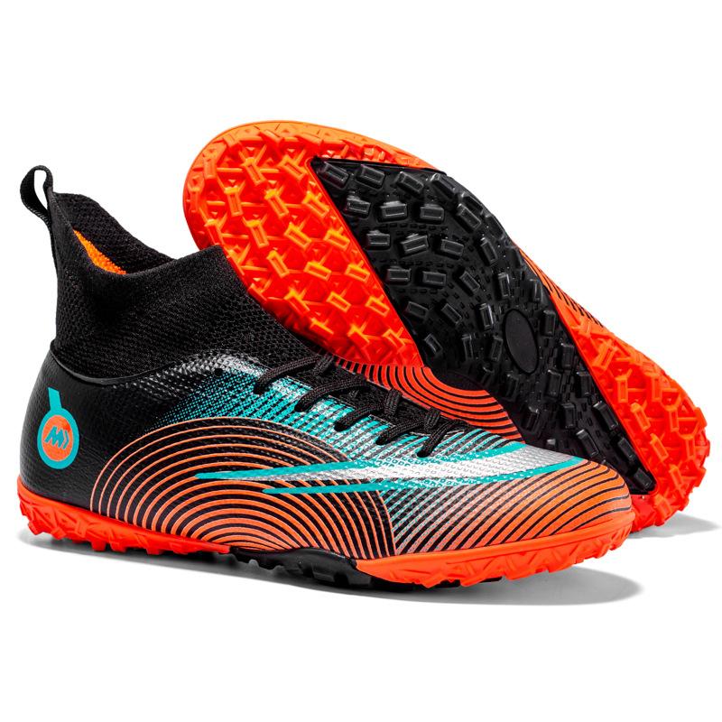 

Football Shoes Boys and Girls Sports Kicking Shoes Elementary and Secondary School Students Adult TF Shredded Nails AG Long Nails Lawn Training Shoes 44