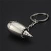 Creative Aircraft Engine Keychain Keychain Airline Peripheral Keychain Silve