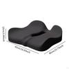 Memory Foam Seat Cushion Chair Pillow Ergonomic Sitting Pad for Car