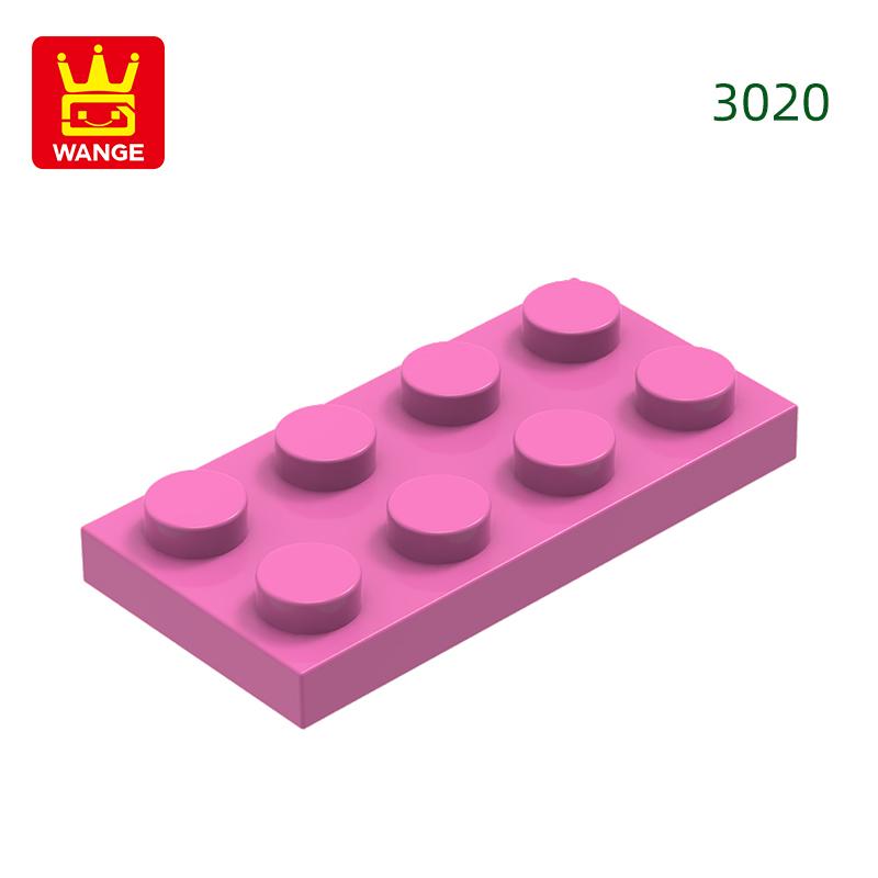 88Pcs/Lot 3020 2x4 Basic Construction Bricks Colorful Traditional Parts Works With featuring Brick DO IT YOURSELF Kids Toy Assembly Gift Idea Box