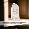 Detailed Christ Birth Figurine Permanent Rosin Holiday Highlight for Yearlong Religious Display
