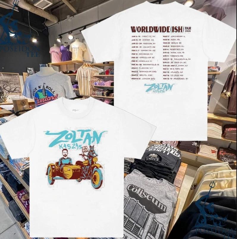 Zoltan Kaszas Worldwide Ish Tour 2026 T- Shirt S