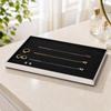 Jewelry Display Tray Slim with Soft-Lined Interior Countertop