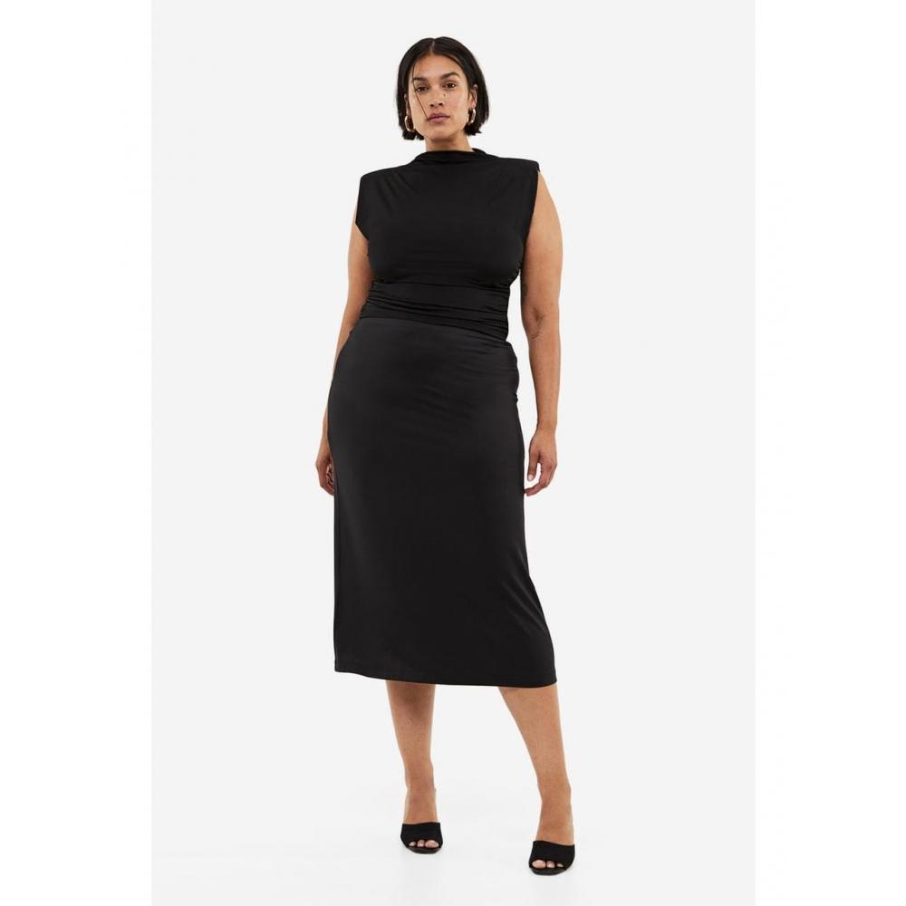 

H&M Юбка из джерси Черная 1195447001