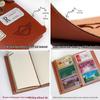 Korean Vintage A6 Ribbon Pocket Journal Diary Notebook with Logo Printing