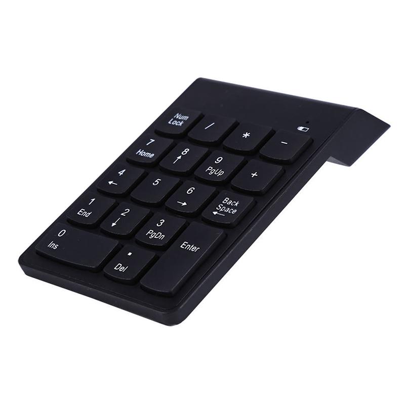 Wireless Number Pad Numeric Keypad 18 Key Digital Keyboard For Laptop