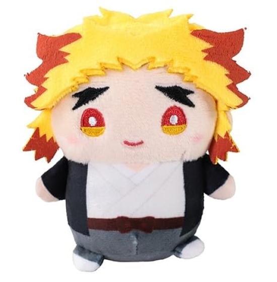 Rengoku Senjuro Mamemate Plush Toy Demon Mugen Train Movie Official Goods Slayer