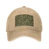 Splintertarn German WW2 Camouflage Army Military Camo Denim Fabric Cap Casual Baseball Caps Hat Summer Unisex Baseball Hats