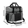 Bowling Ball Bag for Double Balls, Bowling Ball Tote Bag with for Extra Storage Pockets for Bowling Shoes & for Extra Es