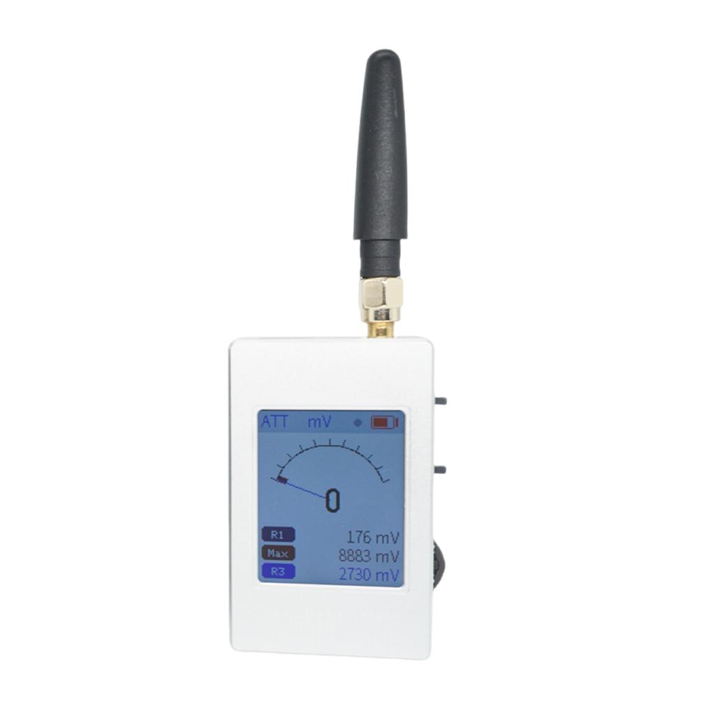 P&N Gain Switchable RF Signal Detector 0.5MHz-5GHz +50dBm~-70dBm with 4 Modes High Sensitivity Fields Intensity Indicator