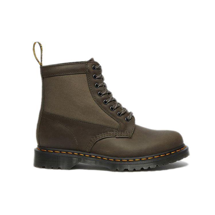 Dr. Martens Unisex 1460 Panel Leather Lace Up Boots Grey 26912481