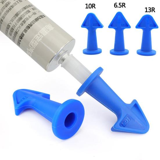 3Pcs Glue Nozzle Scraper Shovel Sealant Remover Cleaning Glass Tile Dirt Tool