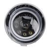 5.75" Headlight Lamp Spotlight Universal 9-Bulbs Fits For Motorcycle