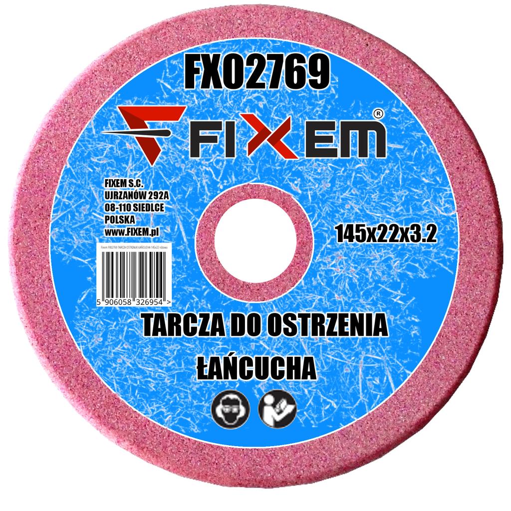 Tarcza Ostrzałki Łańcucha 145X22 Różowa