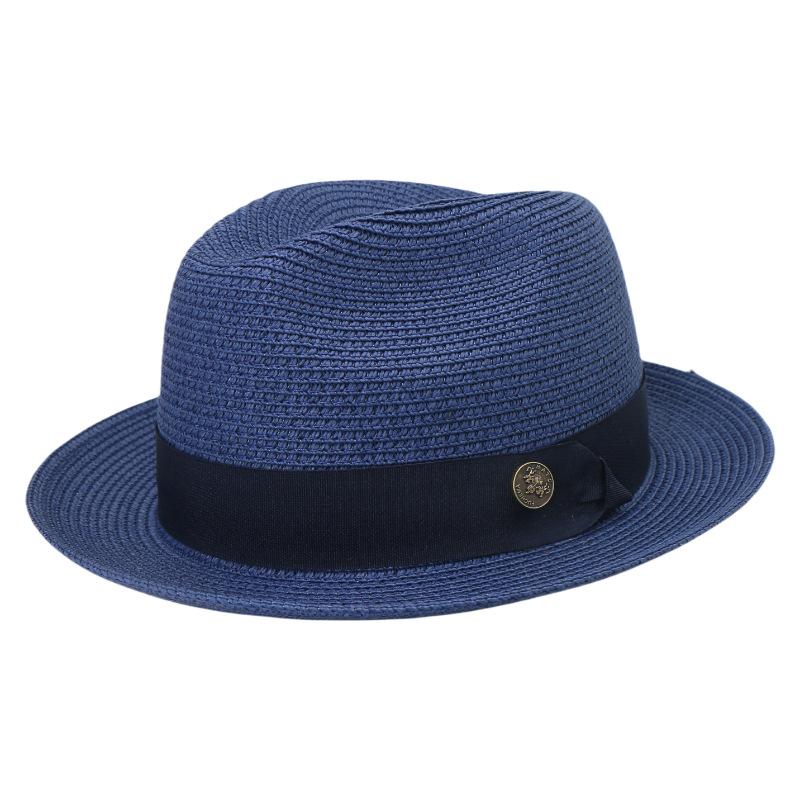 My Extreme Outdoor Activities Men's Grass Green Straw Sun Hat Braided Rolled Brim Sun Protection For Spring Summer Outdoor Trips Travel Unisex Headwear For Wo 58-60Cm
