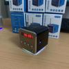 Tragbarer TD-V26 Digitaler Wiederaufladbarer Bluetooth-Lautsprecher Mini-UKW-Radioempfänger LCD-Display Stereo-Lautsprecher Unterstützt SD/TF-Karte