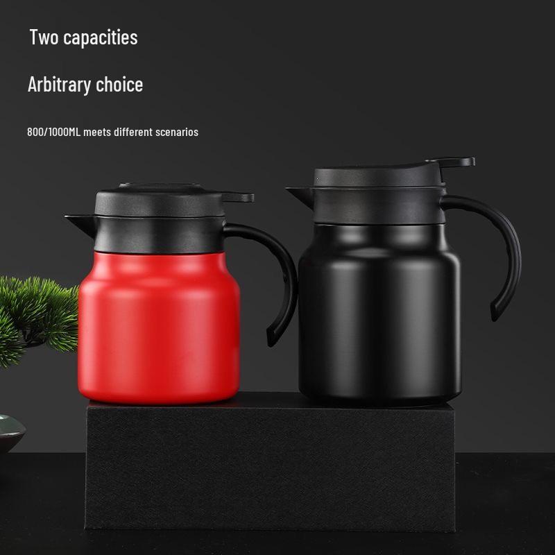 Large Capacity 316 Stainless Steel Thermos with Tea Infuser and Water Separator for Home or Office