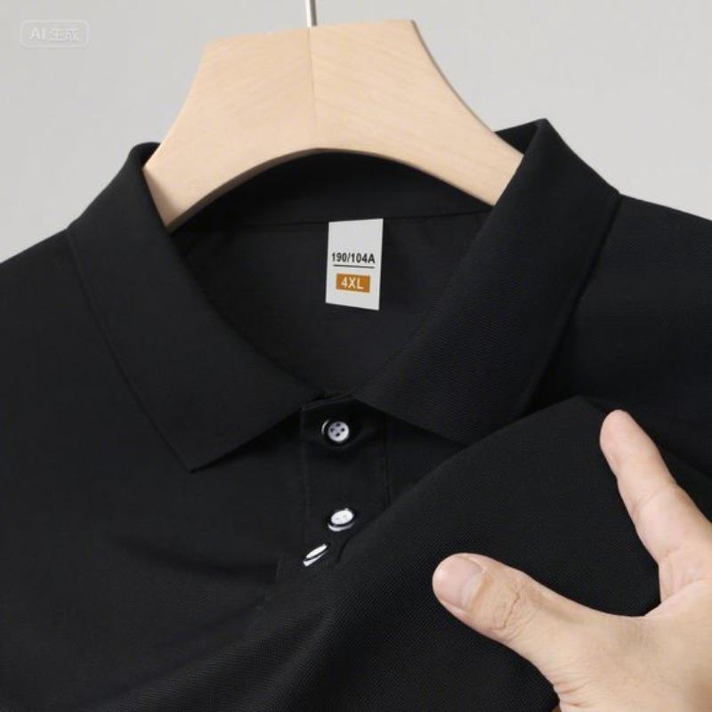 Men'S And Women'S Long-Sleeved Polo Shirts Spring And Autumn New Breathable Trend Office Commuter Business Lapel Top