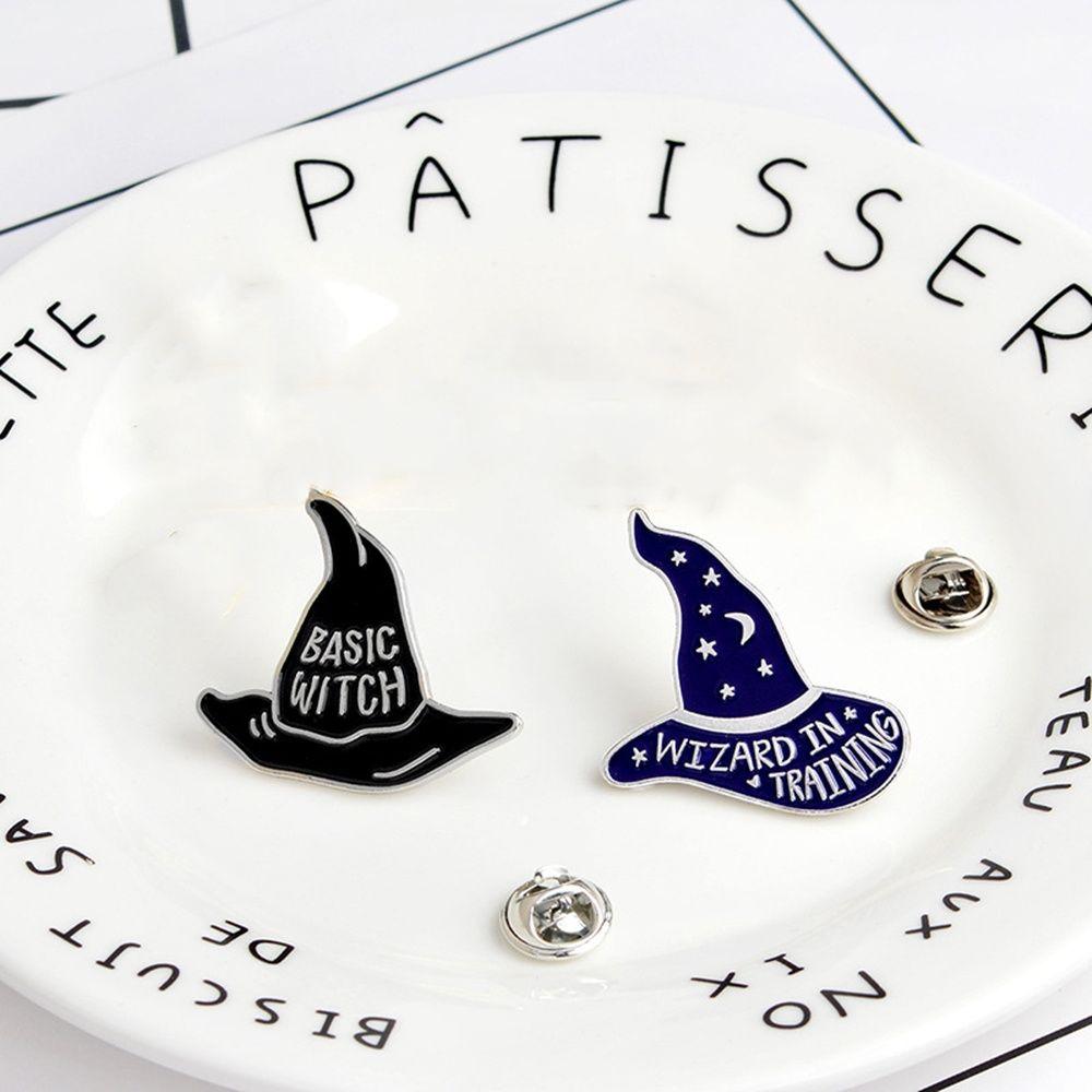 

Модные мужчины, девочки, женщины, волшебник в обучении, эмалированный значок, кнопка, булавка, брошь для одежды