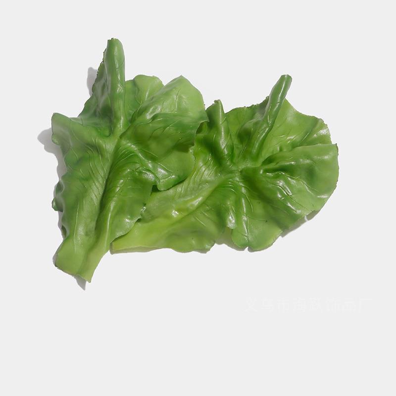 Creative and funny vegetable leaf hair clip with raw vegetable hair clip, funny and broken hair clip with bangs on the side