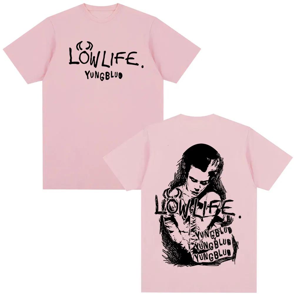 Yungblud Lowlife Album T-Shirts s Damenbekleidung Mode Kurzarm T Hochwertiges Lässiges Oversized T-Shirt