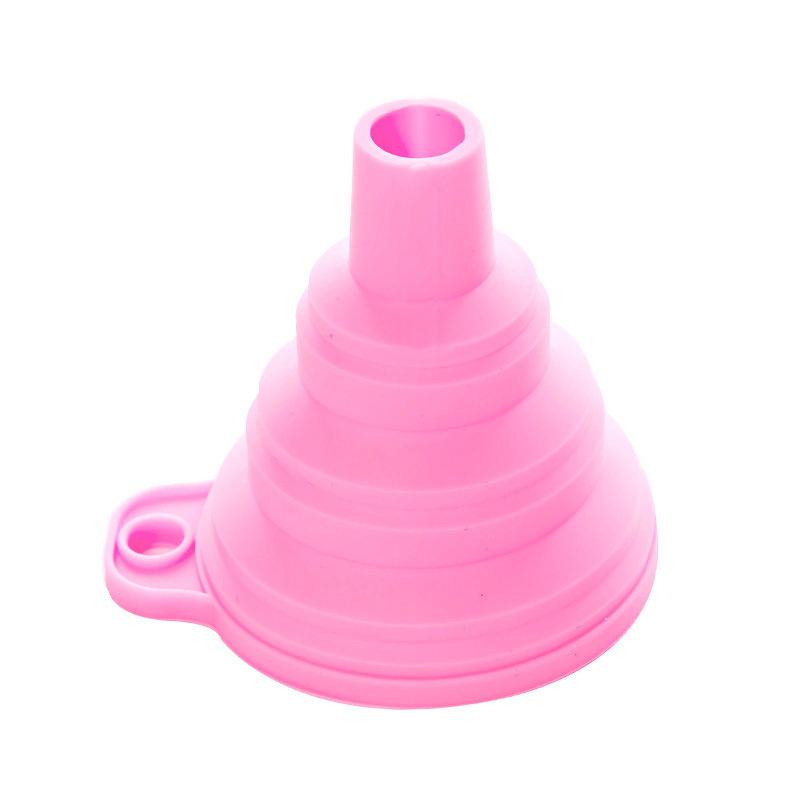 Kitchen Funnel Set, Kitchen Gadget Accessories Foldable Silicone Foldable Funnel for Filling Water Bottles With Liquid Transfer