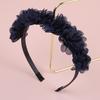 Fashion Chiffon Flower Headbands Plastic Teeth Hairbands Baby Girls Headbands Children Kids Floral Hairband Hair Accessories Set