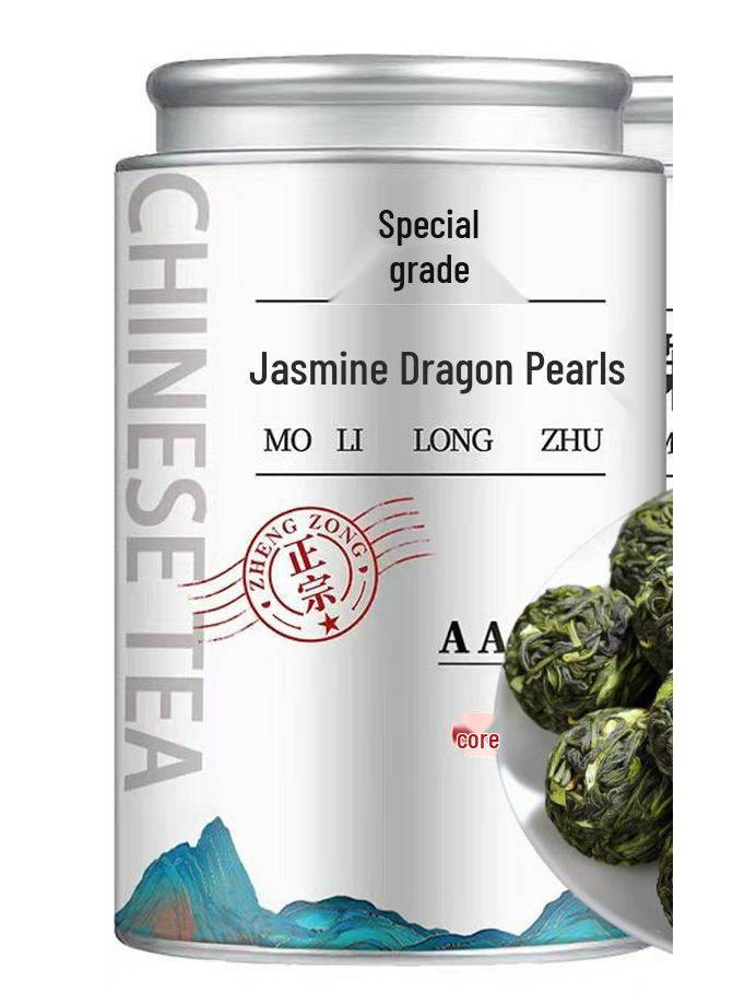 2025 Чай Жасминовый Драконий Жемчуг: Насыщенный аромат, Крупные жемчужины, Хэнсянь, Гуанси, Листовой, Холодное заваривание