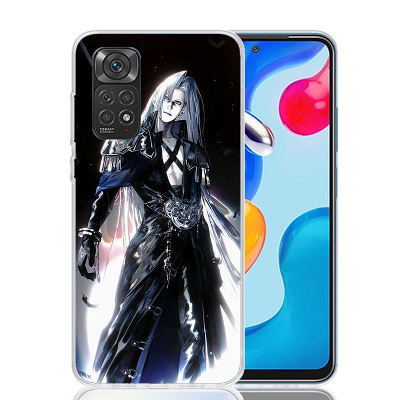 Anime FINAL FANTASY 7 BloodyBeni Phone Case For Xiaomi Redmi Note 15 14 13 12S 12 Pro Plus 11S 11E 11 11T 10S 10 Art Soft Patter
