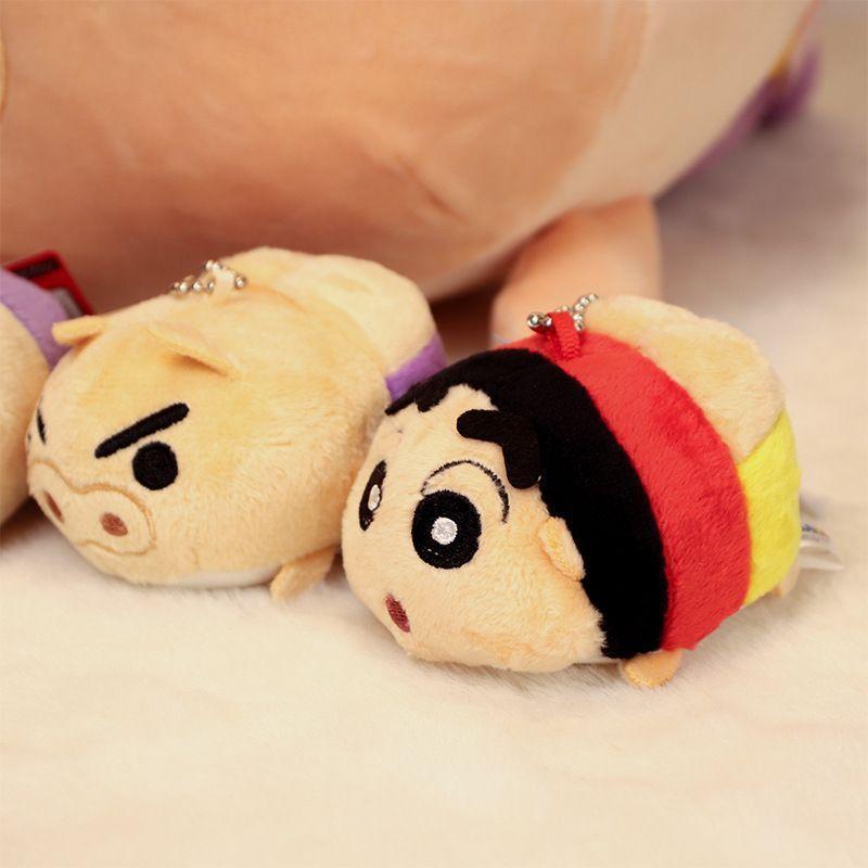 Niedlicher Buntstift kleine neue Plüschtierpuppe kleine weiße Puppe linke Tür dickes Wurfkissen Geburtstagsgeschenk für Mädchen