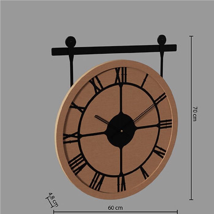 Horloge avec poulie design