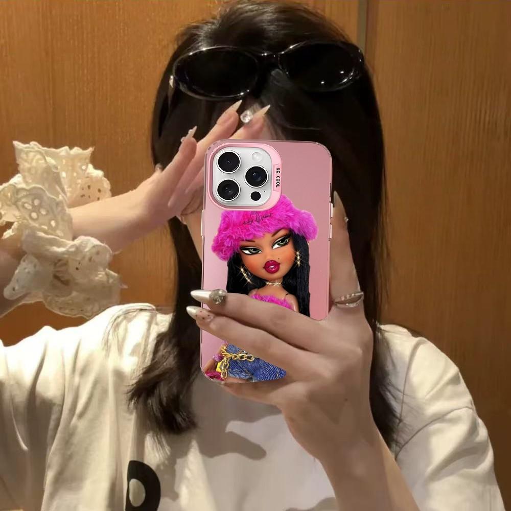 Fashion B-Bratz D-Doll Phone Case For IPhone 16 15 14 13 12 11 Pro Max X XR XSMAX 8 7 Plus Matte Shockproof Back Cover