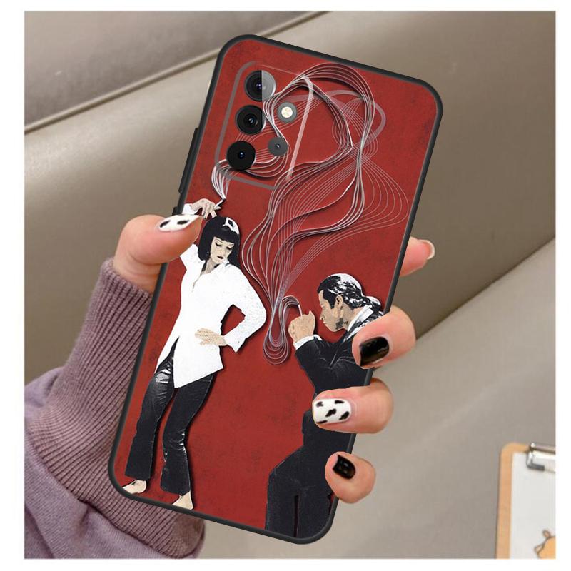 Pulp Fiction Movie Poster Case For Samsung Galaxy A34 A54 A14 A06 A16 A26 A36 A56 A12 A32 A52 A13 A33 A53 A15 A35 A55