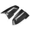 2pcs Auto Car Rear View Side Mirror Cover Trim For BMW F21 F22 F30 F32 F33 F34 F35 F36 E84 2012-2019 Carbon Fiber Style