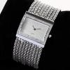 New Fashion Quartz Women's Silver Tone Band Rhinestone Bangle Bracelet Watch
