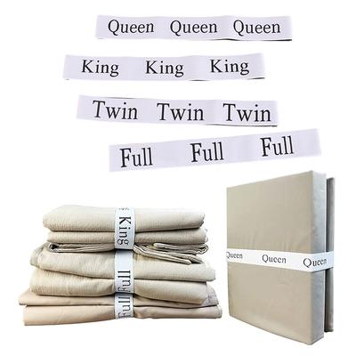 Homes Bed Sheet Organizer Elastic Label Bands Organizers For Linen Closet
