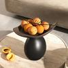 Resin Crafts Desktop Storage Tray Mushroom Shaped Fruit Tray Wave Shaped Storage Ornaments Home Decoration Accessories